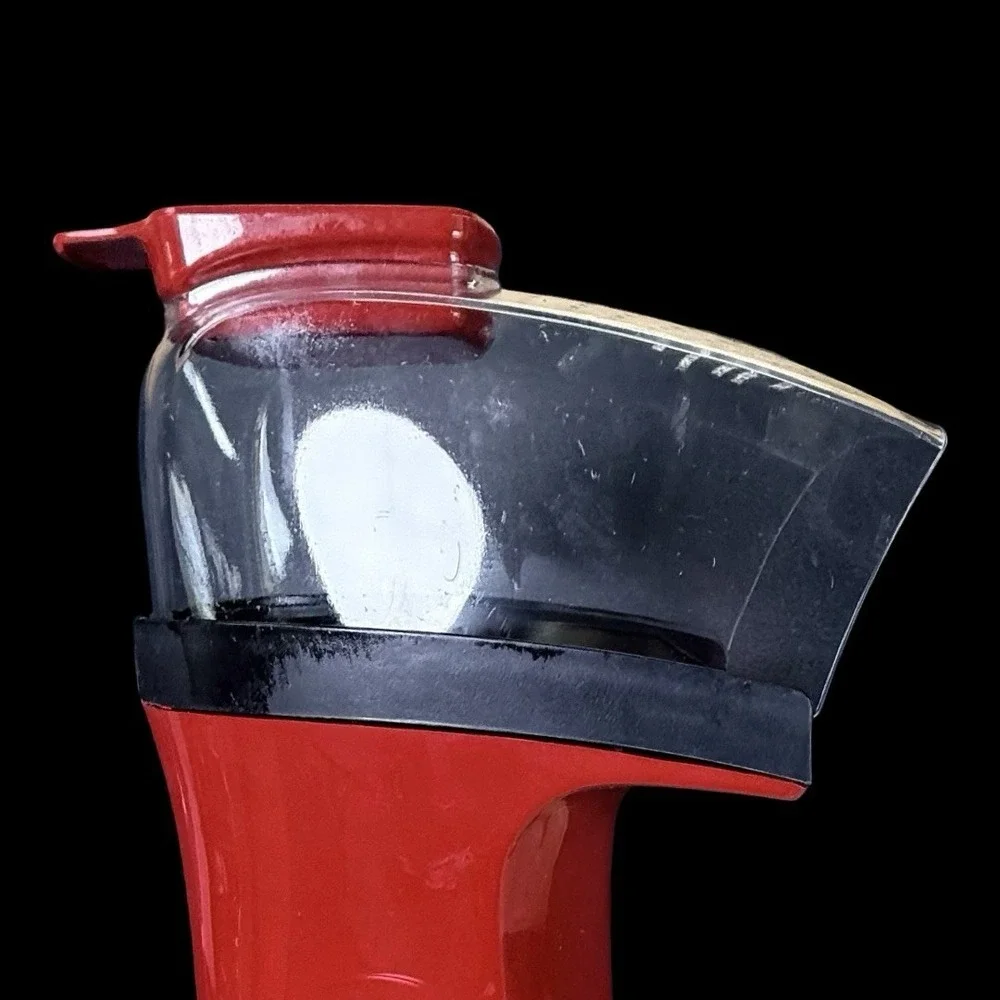 PRESTO 04846 Electric Hot Air Popcorn Popper Red Built In Butter‎ Melter